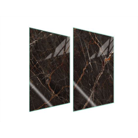 PLACA PROTECTORA DE VIDRIO PARA COCINA 2x35x52 MÁRMOL