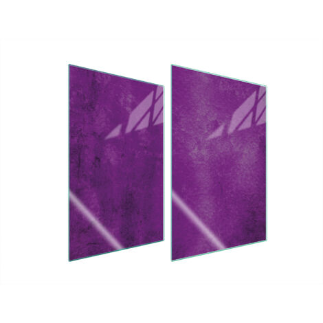 PLACA PROTECTORA DE VIDRIO PARA COCINA 2x35x52 MORADO