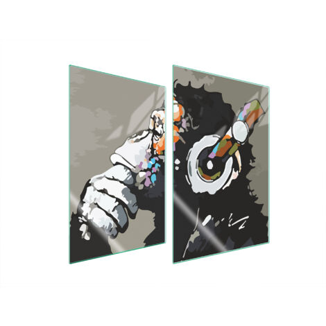 PLACA PROTECTORA DE VIDRIO PARA COCINA 2x35x52 MÚSICA