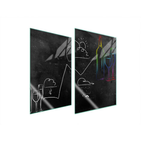 PLACA PROTECTORA DE VIDRIO PARA COCINA 2x35x52 NEGRO