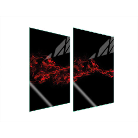 PLACA PROTECTORA DE VIDRIO PARA COCINA 2x35x52 NEGRO