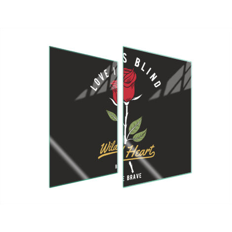 PLACA PROTECTORA DE VIDRIO PARA COCINA 2x35x52 ROSA