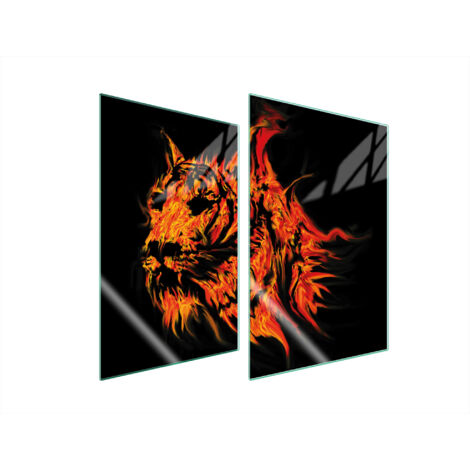 PLACA PROTECTORA DE VIDRIO PARA COCINA 2x35x52 TIGRE