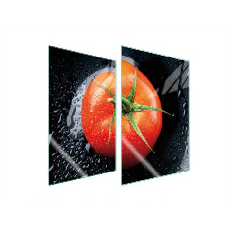 PLACA PROTECTORA DE VIDRIO PARA COCINA 2x35x52 TOMATE