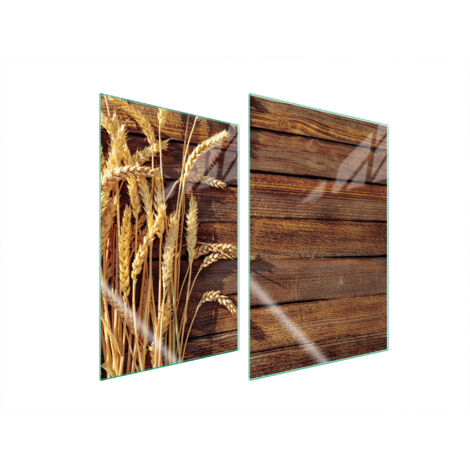 PLACA PROTECTORA DE VIDRIO PARA COCINA 2x35x52 TRIGO