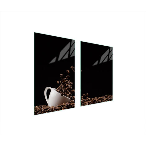 PLACA PROTECTORA DE VIDRIO PARA COCINA 65x52 CAFÉ