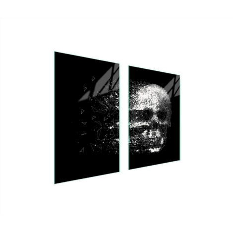 PLACA PROTECTORA DE VIDRIO PARA COCINA 65x52 CALAVERA