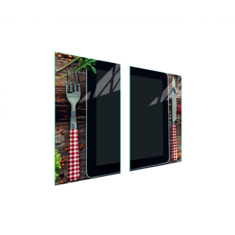 PLACA PROTECTORA DE VIDRIO PARA COCINA 65x52 COCINA