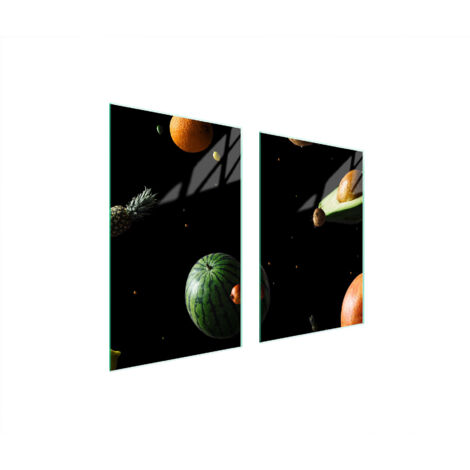 PLACA PROTECTORA DE VIDRIO PARA COCINA 65x52 FRUTA