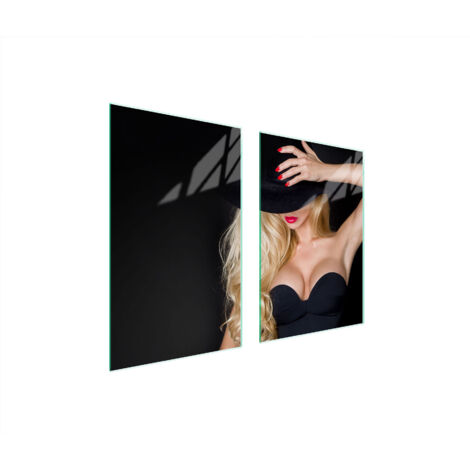 PLACA PROTECTORA DE VIDRIO PARA COCINA 65x52 MUJER