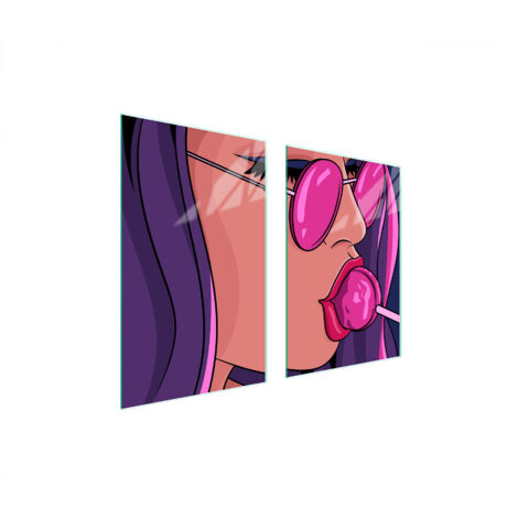 PLACA PROTECTORA DE VIDRIO PARA COCINA 65x52 MUJER