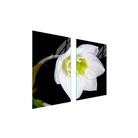 PLACA PROTECTORA DE VIDRIO PARA COCINA 65x52 ORQUÍDEA