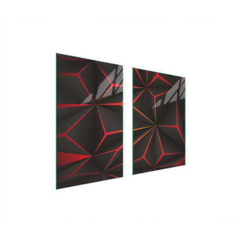 PLACA PROTECTORA DE VIDRIO PARA COCINA 65x52 PATRÓN