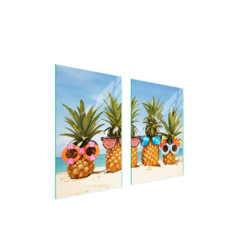 PLACA PROTECTORA DE VIDRIO PARA COCINA 65x52 PIÑA
