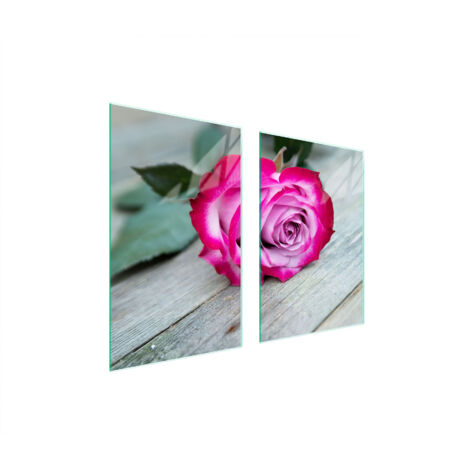 PLACA PROTECTORA DE VIDRIO PARA COCINA 65x52 ROSA