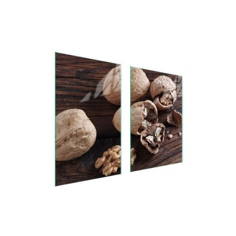 PLACA PROTECTORA DE VIDRIO PARA COCINA 65x52 TUERCAS