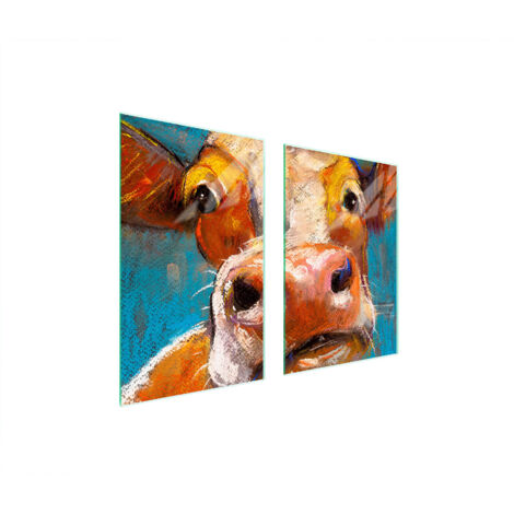 PLACA PROTECTORA DE VIDRIO PARA COCINA 65x52 VACA