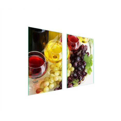 PLACA PROTECTORA DE VIDRIO PARA COCINA 65x52 VINO