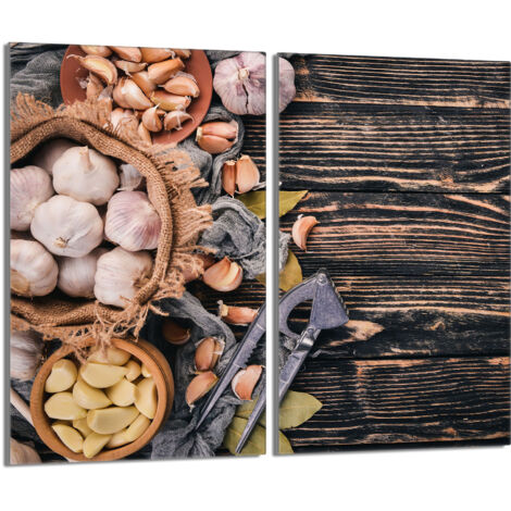 Placa protectora de vidrio para estufa 2x30x52 Alimentos