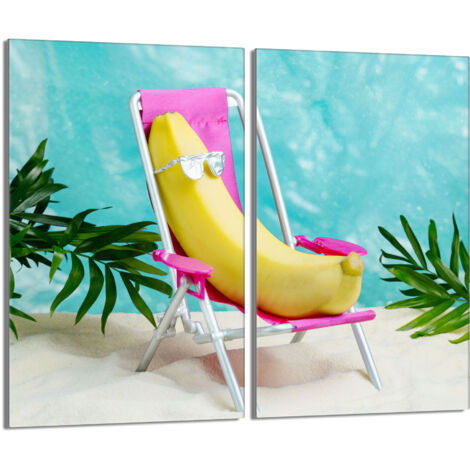 Placa protectora de vidrio para estufa 2x30x52 Banana