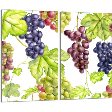 Placa protectora de vidrio para estufa 2x30x52 Fruta
