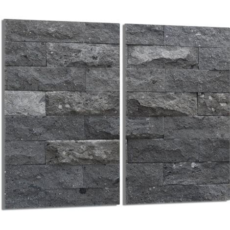 Placa protectora de vidrio para estufa 2x30x52 Ladrillo