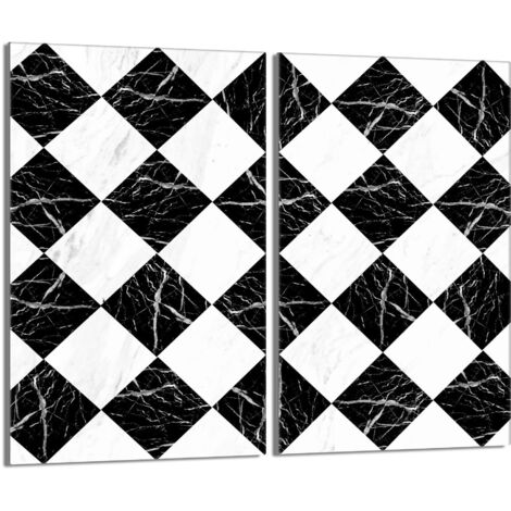 Placa protectora de vidrio para estufa 2x30x52 Mosaico