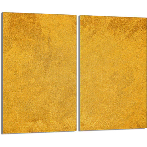 Placa protectora de vidrio para estufa 2x30x52 Oro