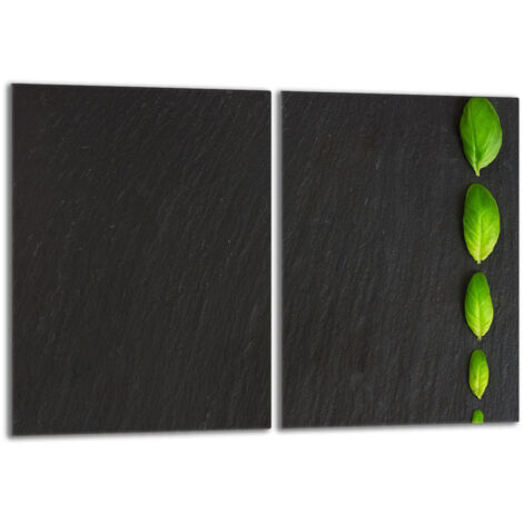 Placa protectora de vidrio para estufa 2x40x52 Albahaca