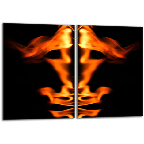 Placa protectora de vidrio para estufa 2x40x52 Fire