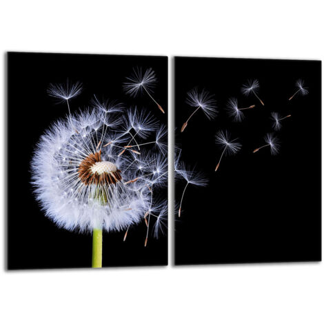 Placa protectora de vidrio para estufa 2x40x52 Flor