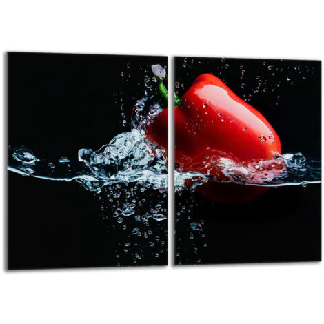Placa protectora de vidrio para estufa 2x40x52 Paprika