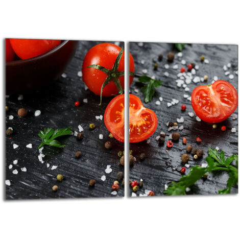 Placa protectora de vidrio para estufa 2x40x52 Tomate