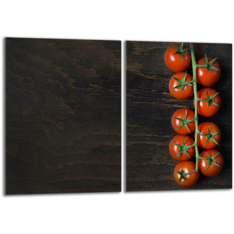 Placa protectora de vidrio para estufa 2x40x52 Tomate