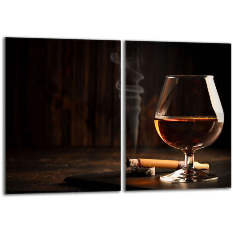 Placa protectora de vidrio para estufa 2x40x52 Vino