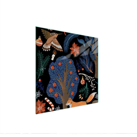 PLACA PROTECTORA DE VIDRIO PARA ESTUFA 50x52 ANIMALES