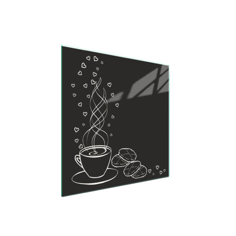 PLACA PROTECTORA DE VIDRIO PARA ESTUFA 50x52 CAFÉ