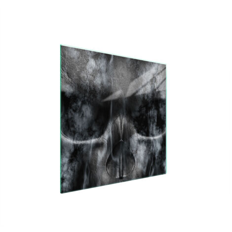 PLACA PROTECTORA DE VIDRIO PARA ESTUFA 50x52 CALAVERA