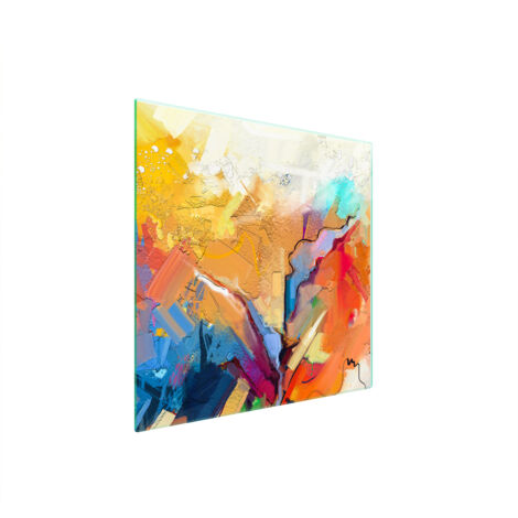 PLACA PROTECTORA DE VIDRIO PARA ESTUFA 50x52 COLOREADA