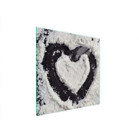 PLACA PROTECTORA DE VIDRIO PARA ESTUFA 50x52 CORAZÓN