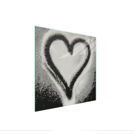 PLACA PROTECTORA DE VIDRIO PARA ESTUFA 50x52 CORAZÓN