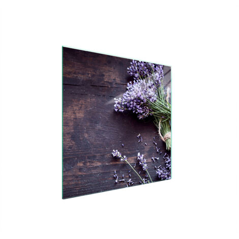 PLACA PROTECTORA DE VIDRIO PARA ESTUFA 50x52 LAVANDA