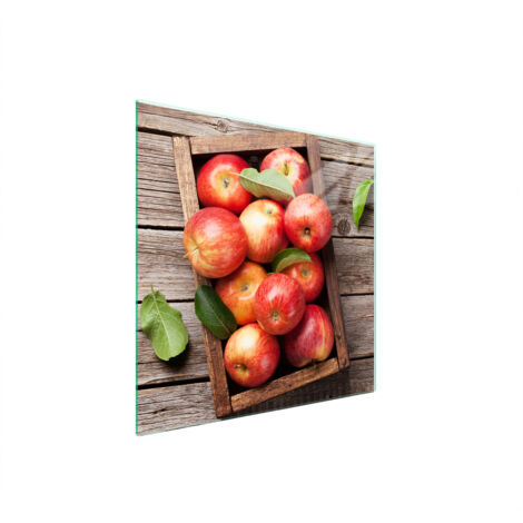 PLACA PROTECTORA DE VIDRIO PARA ESTUFA 50x52 MANZANAS