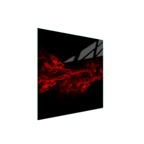 PLACA PROTECTORA DE VIDRIO PARA ESTUFA 50x52 NEGRO