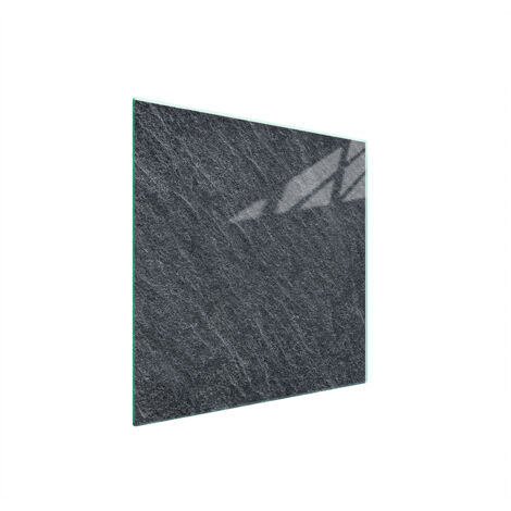PLACA PROTECTORA DE VIDRIO PARA ESTUFA 50x52 PIZARRA