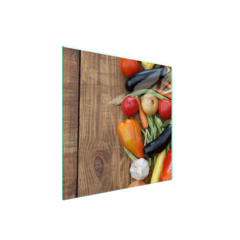 PLACA PROTECTORA DE VIDRIO PARA ESTUFA 50x52 VERDURAS