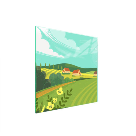 PLACA PROTECTORA DE VIDRIO PARA ESTUFA 50x52 VILLAGE