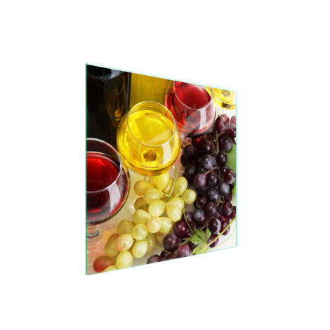 PLACA PROTECTORA DE VIDRIO PARA ESTUFA 50x52 VINO