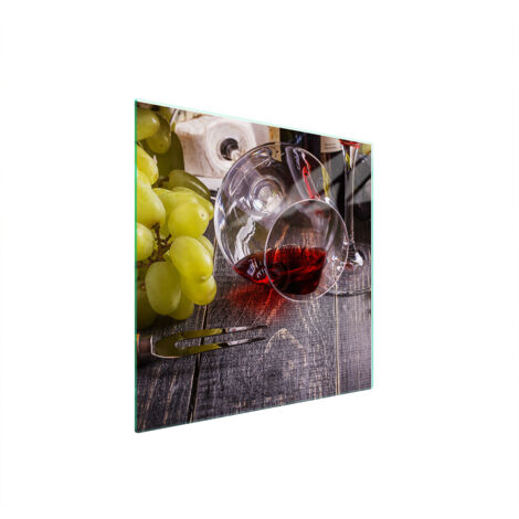 PLACA PROTECTORA DE VIDRIO PARA ESTUFA 50x52 VINO