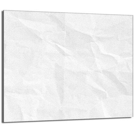 Placa protectora de vidrio para estufa 60x52 Blanco